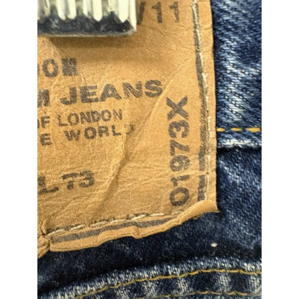 Y2K Pepe Jeans London Mens Blue Denim 38x34 Casual